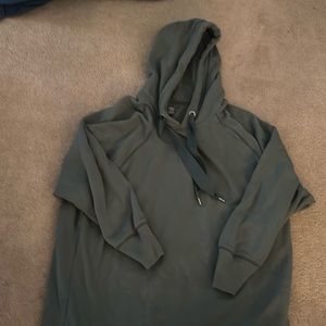 Aerie size Medium Green Hooded Sweatshirt pullover
